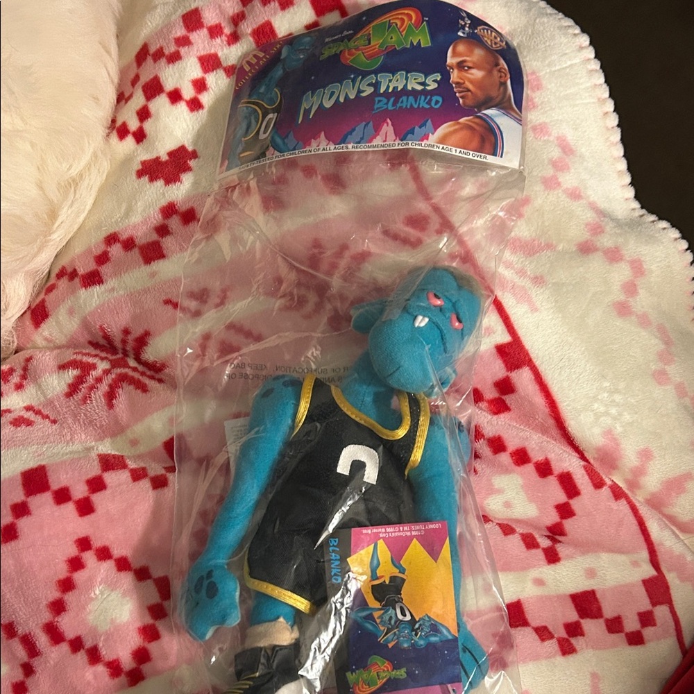 Space Jam Monstars Blanko Plush Toy mcdonald’s